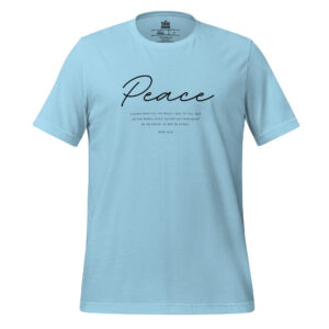 Peace Tee - John 14:27 - Ocean